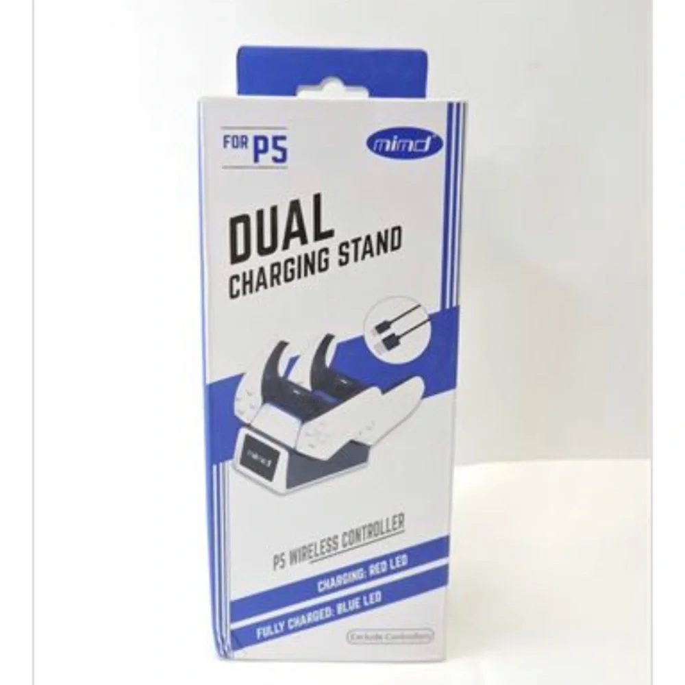 MIND SND  Dual Charger Dock for PS5 (New)